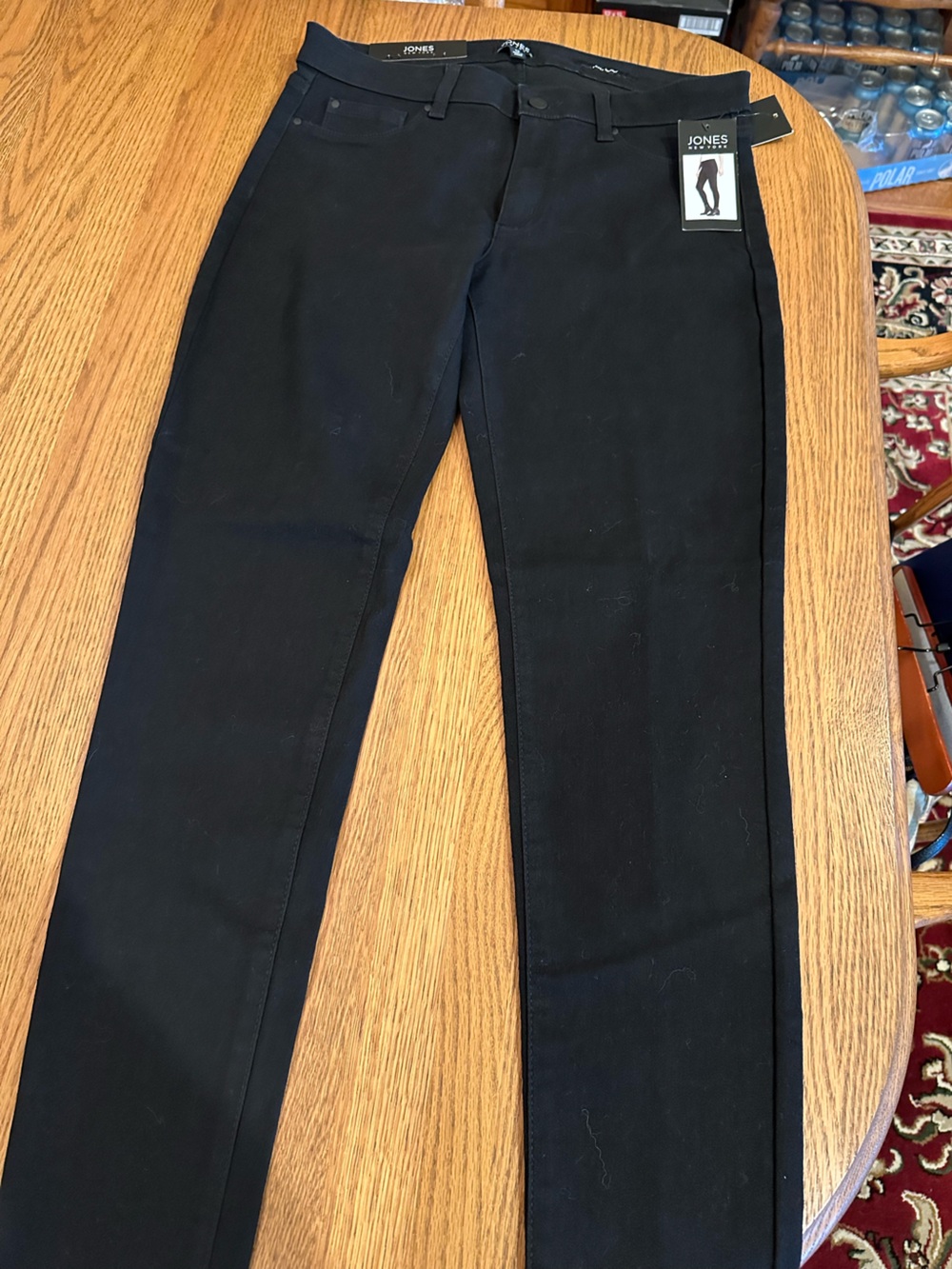Jones New York Black Skinny-Leg Pants